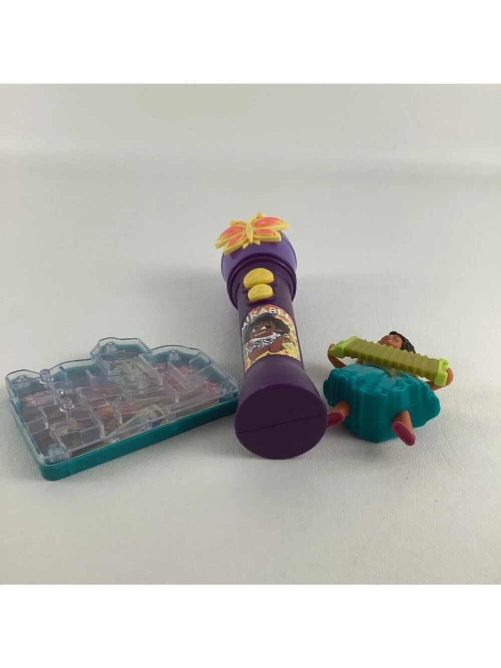 Disney Encanto Movie Toy Lot Handheld Maze Game Mirabel Microphone Doll Figure